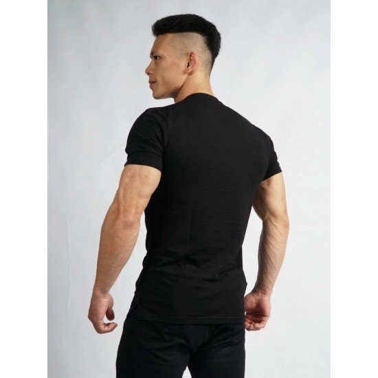 Gym Printed Workout Tee For Men