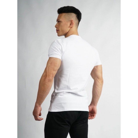 Gym Printed Workout Tee For Men