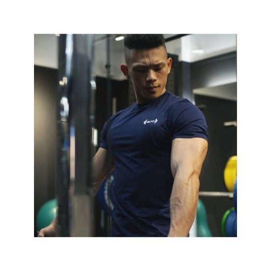 Gym Printed Workout Tee For Men