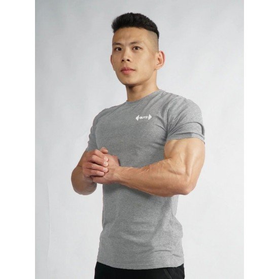 Gym Printed Workout Tee For Men