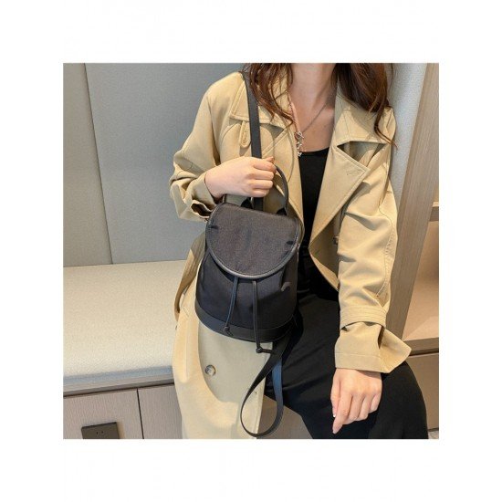  Casual Solid Color Oxford Simple Backpack