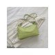  Fashion Soft PU Pure Color Armpits Bags