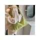  Fashion Soft PU Pure Color Armpits Bags