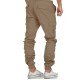 Sports Casual Black Pencil Cargo Pants For Men