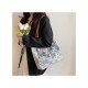 Vintage Flower Embroidery Shoulder Tote Bags