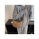  PU Pure Color Shoulder Bag For Women