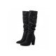  Pure Color Suede High Boots For Women