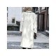 Spring White Pocket Long Sleeve Cardigan Coats 