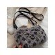 Casual Leopard Plush Shoulder Bags