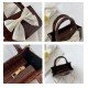  PU Bow Shoulder Bag For Women