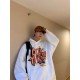  Casual Versatile Letter Printing Long Sleeve Men's Hoodie