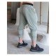  Pure Color Casual Long Pants For Men