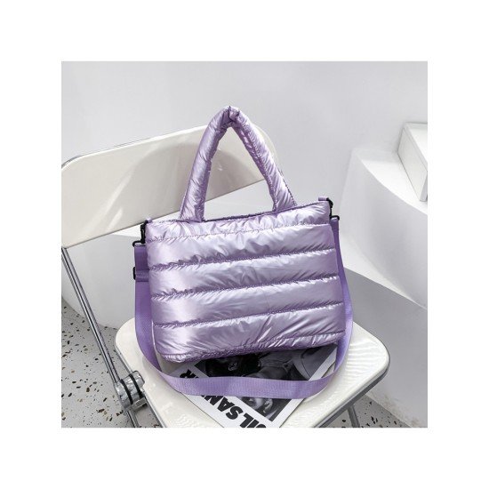 Nylon Large Capacity Cotton Shoulder Handbags