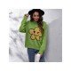  Casual Jacquard Weave Smiling Face Sweater