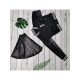  Fashion Baseball Top And Pleated Skirt Suit