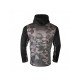 Camouflage Patchwork Long Sleeve Men Coats