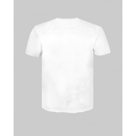  Summer Round Neck Printing Men's Leisure T-Shirt