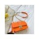  PU Pure Color Shoulder Bag For Women