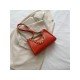  Retro Solid Color PU Chain Armpits Bags