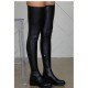  Fashion Pure Color Long Boots For Women