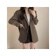 Casual Solid Simple Blazer Coats