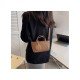  PU Pure Color Messenger Bag For Women