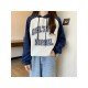  Casual Hooded Letter Printing Women's Sweater