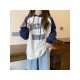  Casual Hooded Letter Printing Women's Sweater