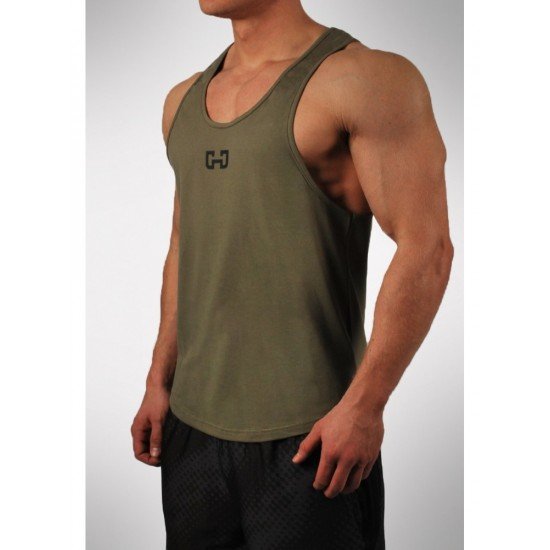  Men's Fitness Training Muscle Letter Printing Tanks