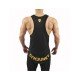  Men's Fitness Training Muscle Letter Printing Tanks