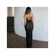  Summer Hollowed Out Backless Women's Sleeveless Dress