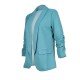  Fashion Pure Color Small Suit Jacket