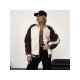 Spring Vintage Contrast Color Lamb Baseball Coats