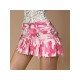  2022 Summer Pink Camouflage Pleated Girl Skirt