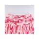  2022 Summer Pink Camouflage Pleated Girl Skirt