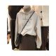  American Casual Letter Printed Hooded Women's Sweater