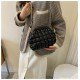  Korean Style Bubble PU Ruched Shoulder Bags