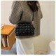  Korean Style Bubble PU Ruched Shoulder Bags