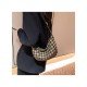 Ladies Canvas Houndstooth Leopard Shoulder Bags