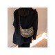 Ladies Canvas Houndstooth Leopard Shoulder Bags