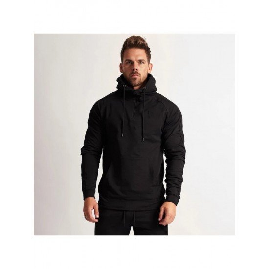  Men's Autumn Leisure Sports Hooded Two-Piece Set