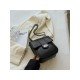  PU Pure Color Fashion Women's Messenger Bag