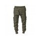  Pure Color Zipper Men's Casual Pants