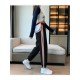  Loose Versatile Striped Women's Long Pants