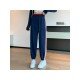  Loose Versatile Striped Women's Long Pants