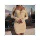 Latest Long Sleeve Bodycon Short Dresses