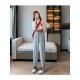  Loose Versatile Striped Women's Long Pants