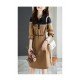  Temperament Fashion Patchwork Women's Long Sleeve Dress