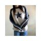  2022 Casual Star Printing Women's Crew Neck Sweater