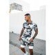  Casual Camouflage Fake Two Men's Shorts